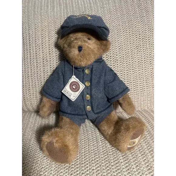 Boyds Bears TJs Best Dressed Collection Dixon Union Soldier Bear Civil War 14" - Picture 1 of 8